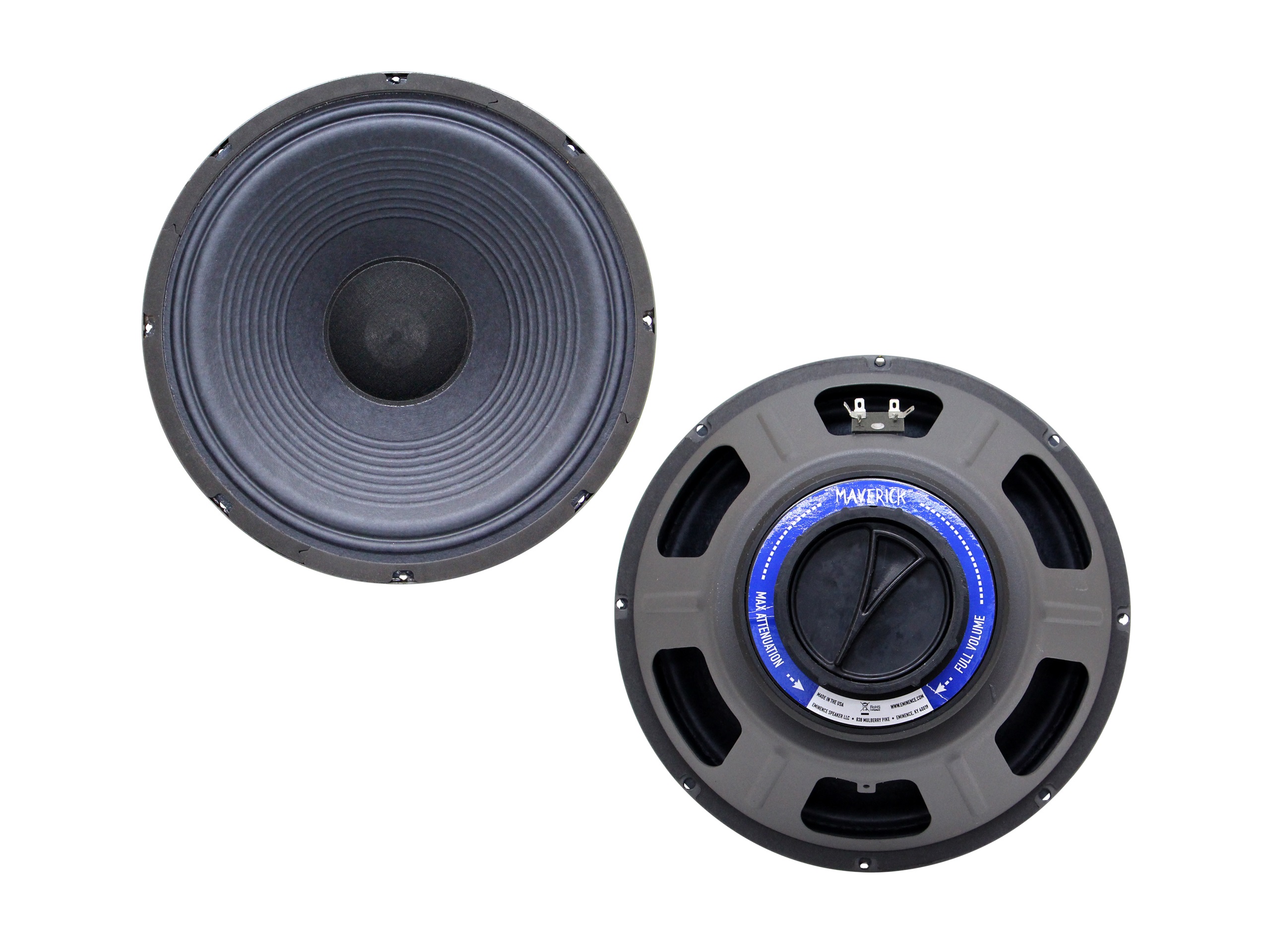 Eminence attenuating speaker orders