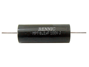 C 8.20 MFD 100VDC PMT (MPT) BENNIC ดำ