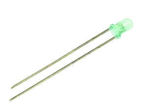 LED 3MM สีเขียว LTL-4231N